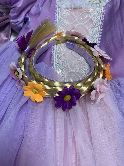 Платье костюм Рапунцель Rapunzel