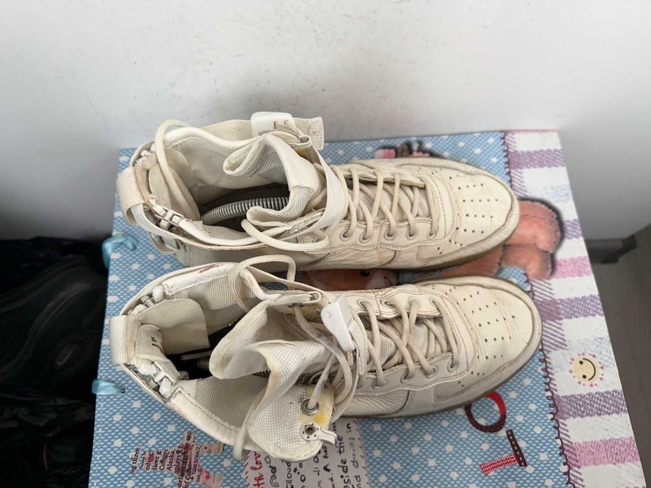 Nike SF Air Force 1 Mid Ivory Olive''оригинални маратонки 44 номер