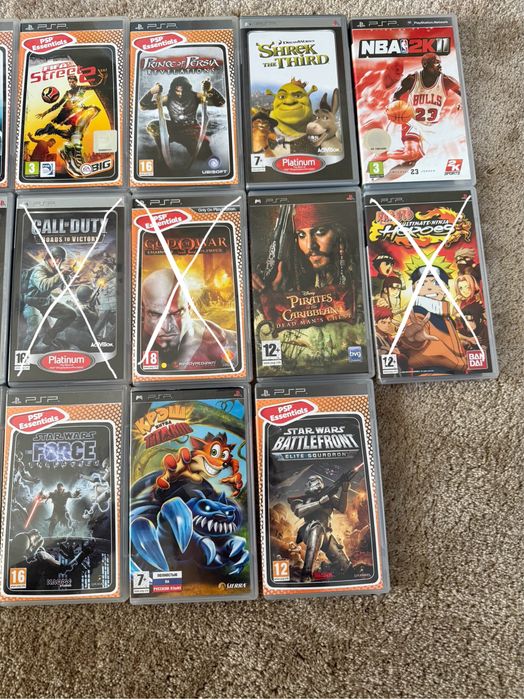 PSP игри - 20 лева всяка