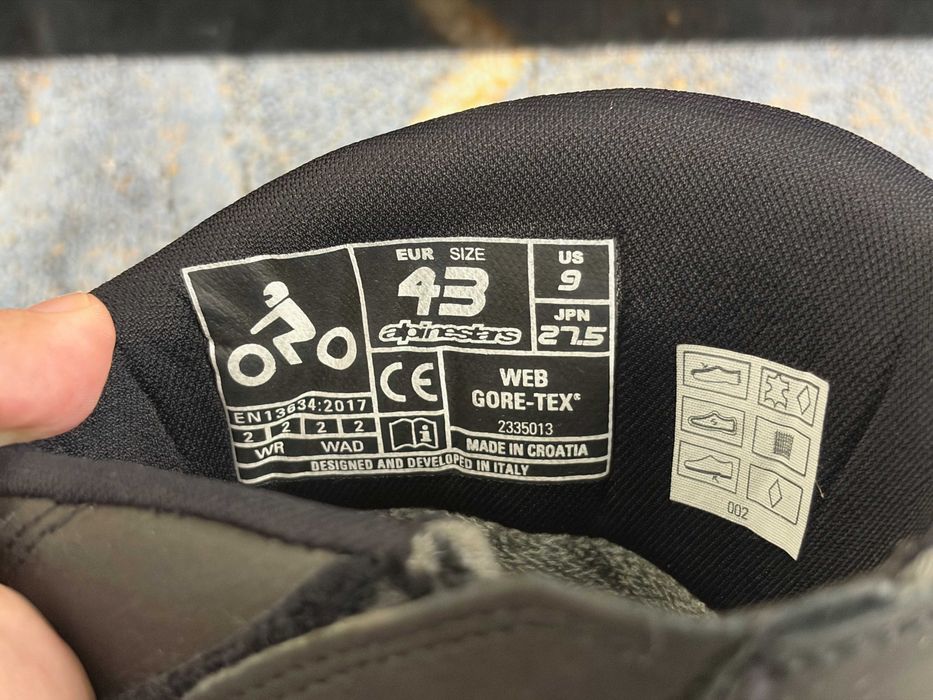 Мото ботуши Alpinestars web goretex /боти/