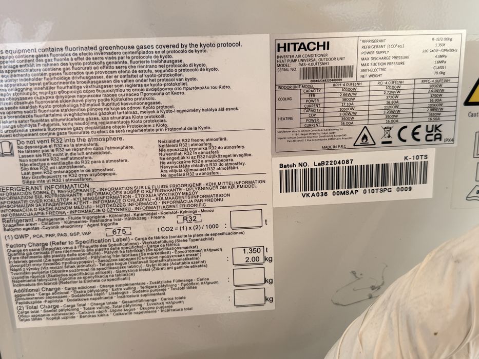 Aer Conditionat Hitachi