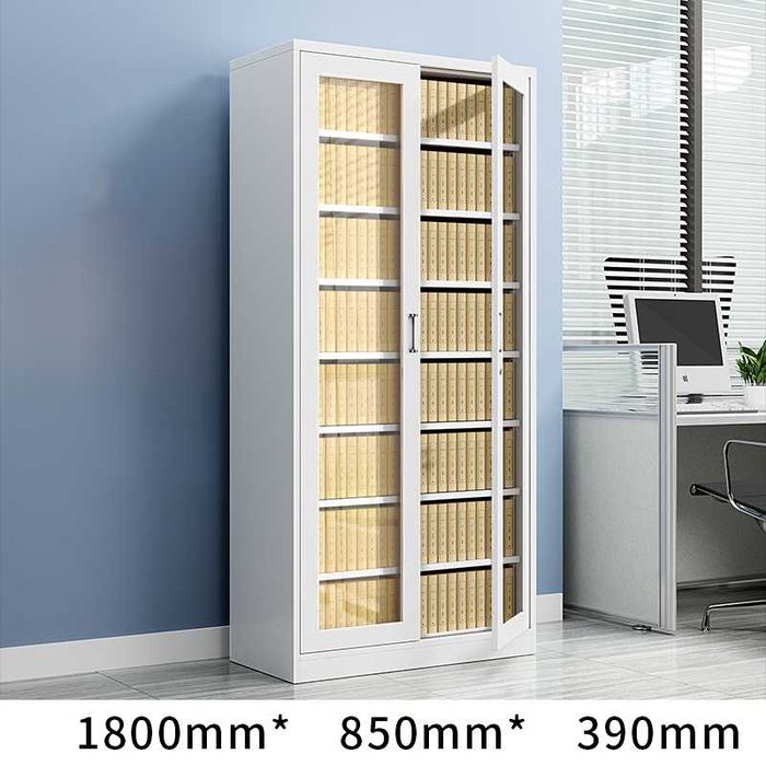 Ofis uchun metall kitob javoni/Hujjatlar uchun zanglamaydigan shkaf \x