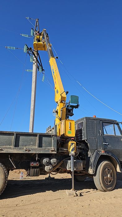 Услуги манипулятора-самосвала-вышка