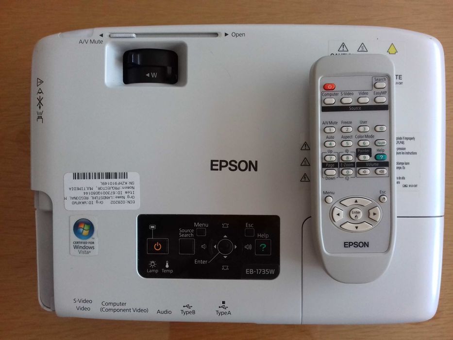 видеопроектор EPSON EB-1735W