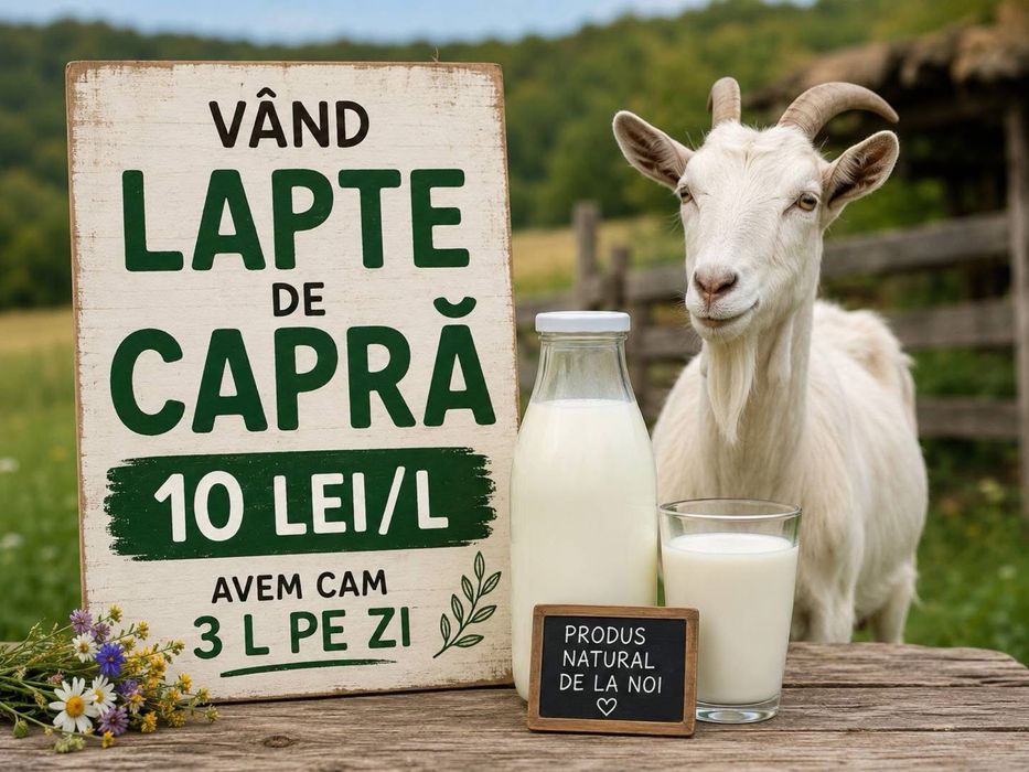 Lapte de capra BIO