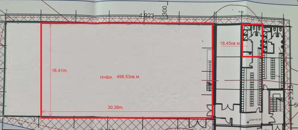 Дава се под наем Склад в Варна, Колхозен пазар - 517 кв.м за 2000 € - Снимка #1