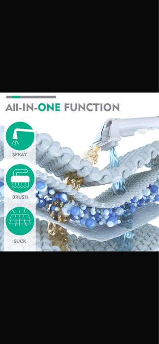 Aspirator pentru tapiterie nou cu solutie inclusa