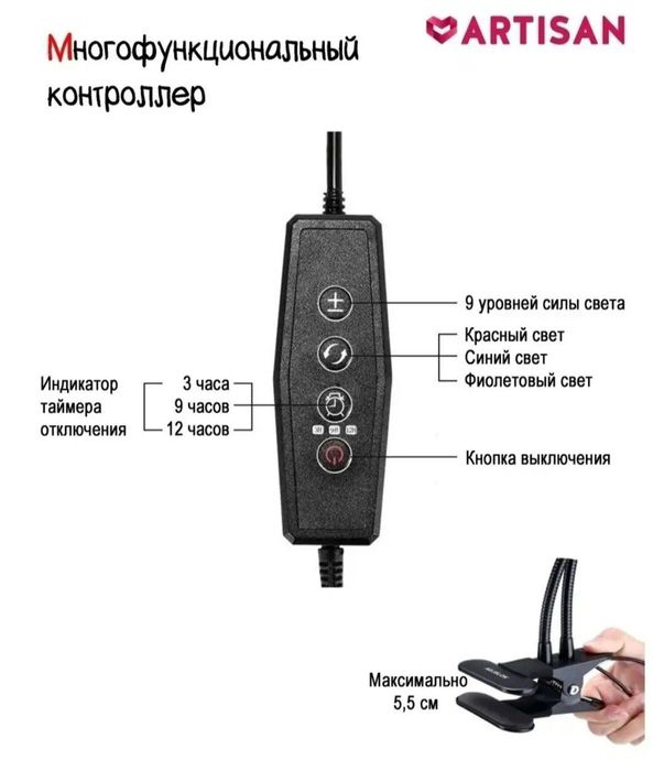 Лампа светодиодная, б/у рабочая