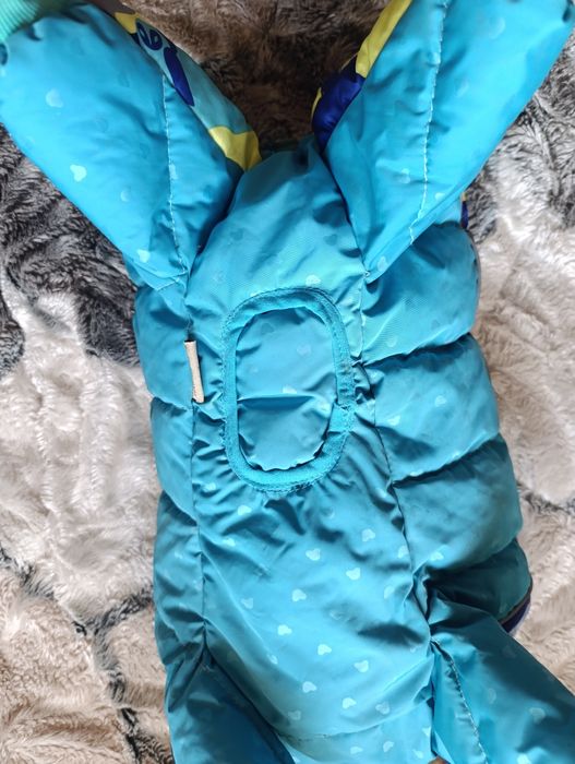 Теплый комбинезон для собак