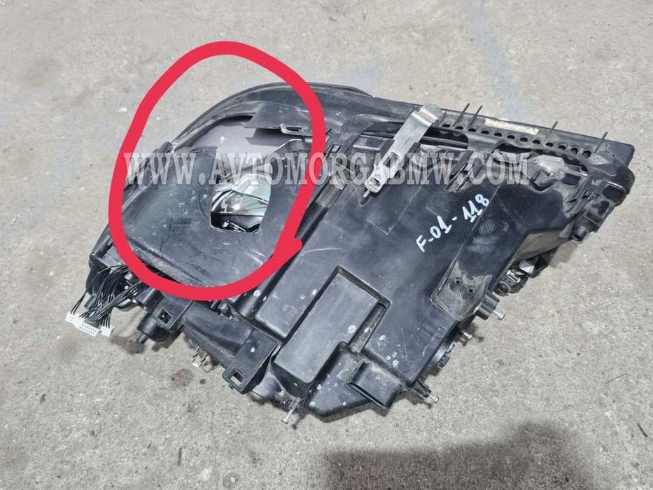 БМВ Ф01 десен фар на части дайнамик ксенон bmw f01 dynamic xenon
