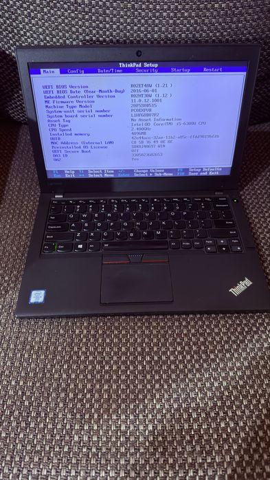 Lenovo Thinkpad x260 I5 gen 6