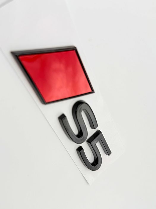 Emblema AUDI S5 spate negru NOU