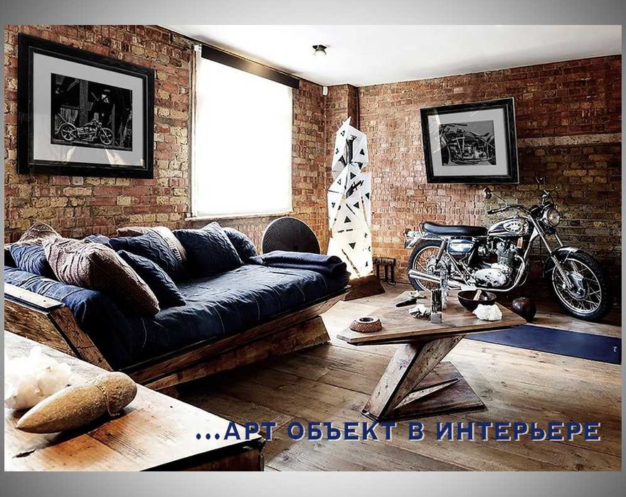 Мото. Harley-Davidson. Картина, подарок.