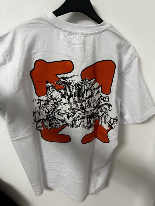 Tricou Off White marime L fit M