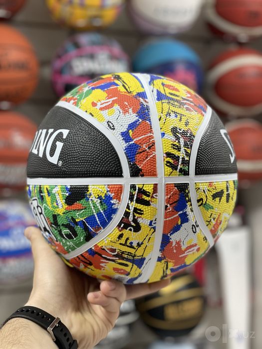 Распродажа Spalding Graffiti оригинальный баскетбольный мяч basketbol