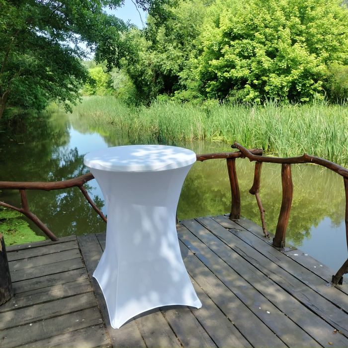 Mese Cocktail husa alba sau neagra