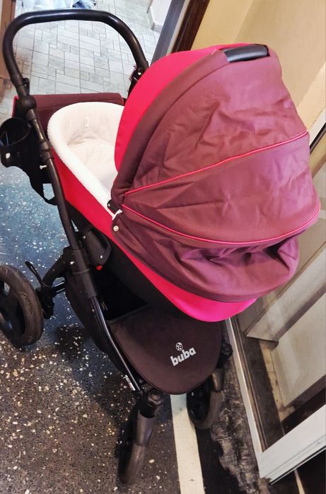 бебешка количка buba 3в1, пълен комплект