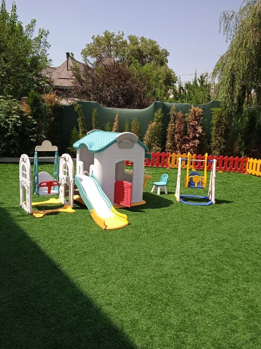 JOYMAX bolalar bog'chasi uchun gorka kacheli/горка/качели для сада