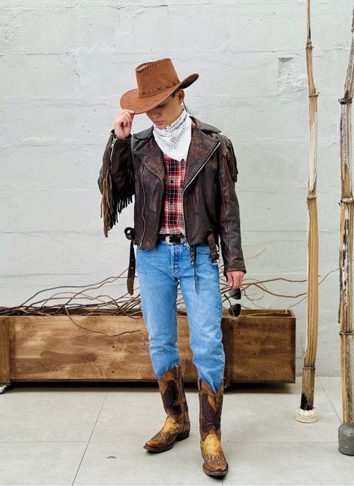 Винтажные сапоги