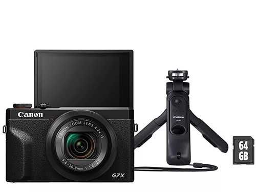 Canon PowerShot G7 X Mark III Premium Vlogger Kit Black