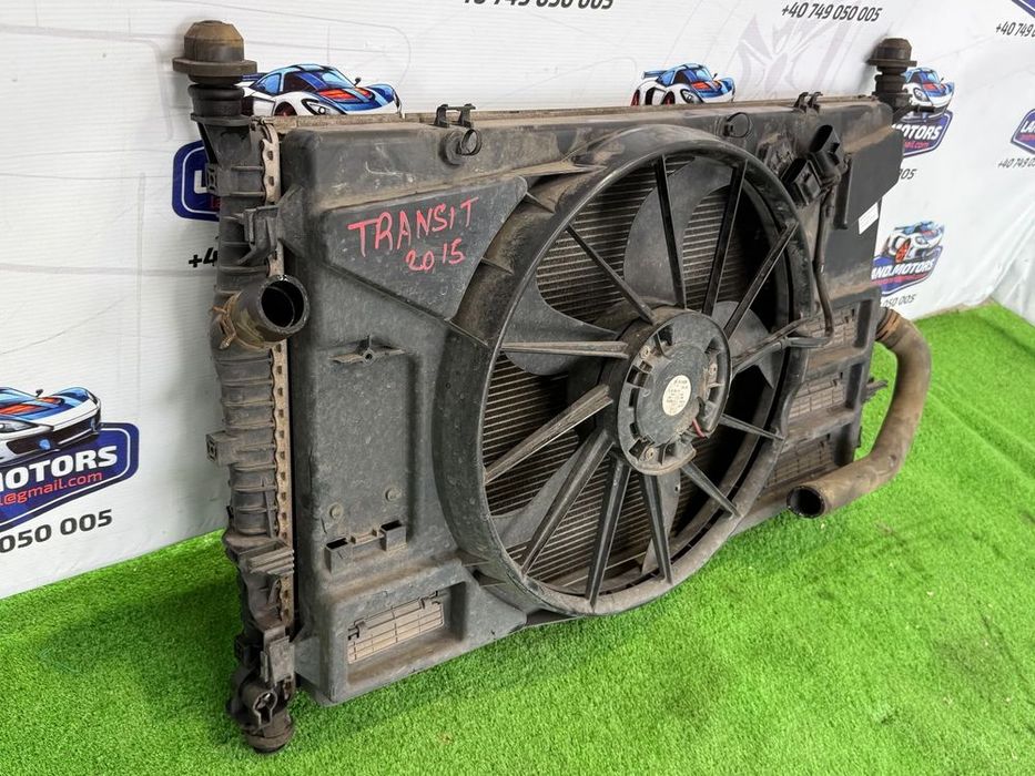 RADIATOR AC / ELECTROVENTILATOR FORD TRANSIT CUSTOM 2.2 DIESEL 2015 COD OEM BK21-8C607-B BK218005CC 0130308504 2013-2018