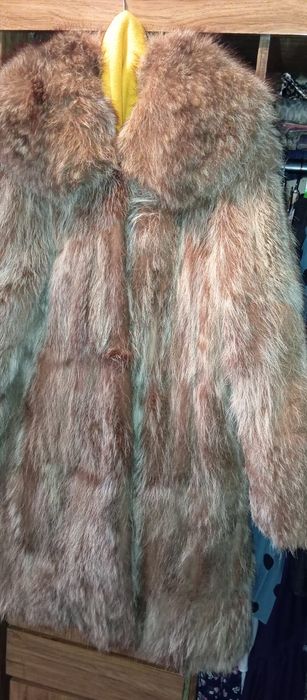 Шуба из меха бобра