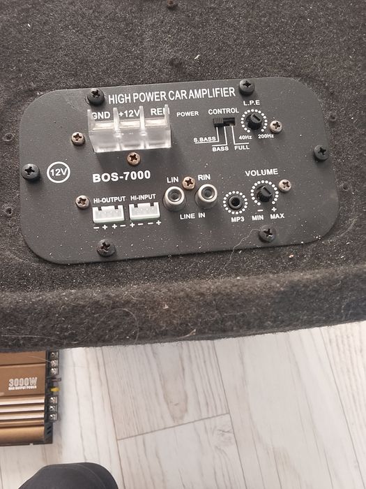 Сабвуфер И усилитель