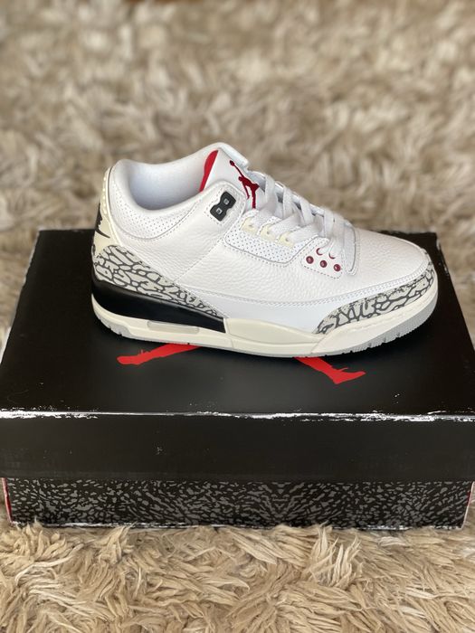 Air Jordan 3 Retro White Cement Reimagined Verificare Colet