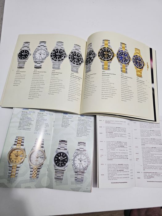 Cataloage de colectie Rolex, Cartier,Longines etc...