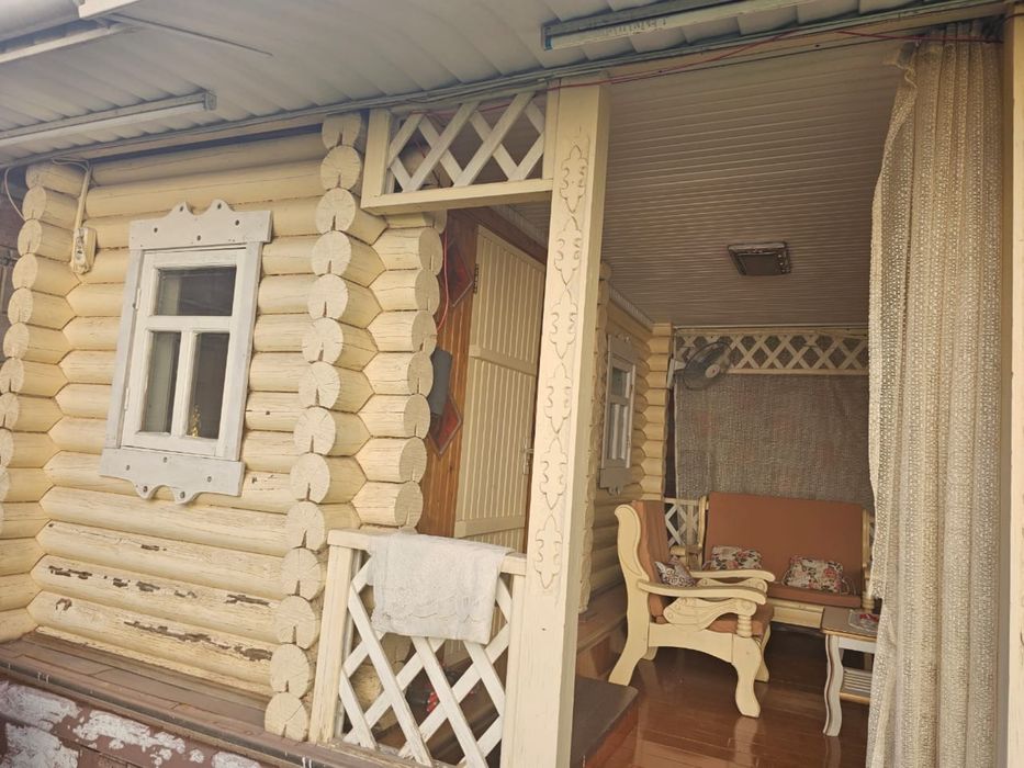 Беседка из сруба