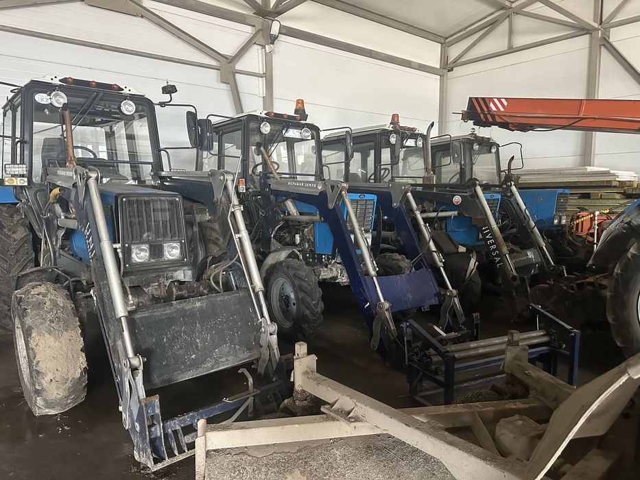 Сдам МТЗ с метелками