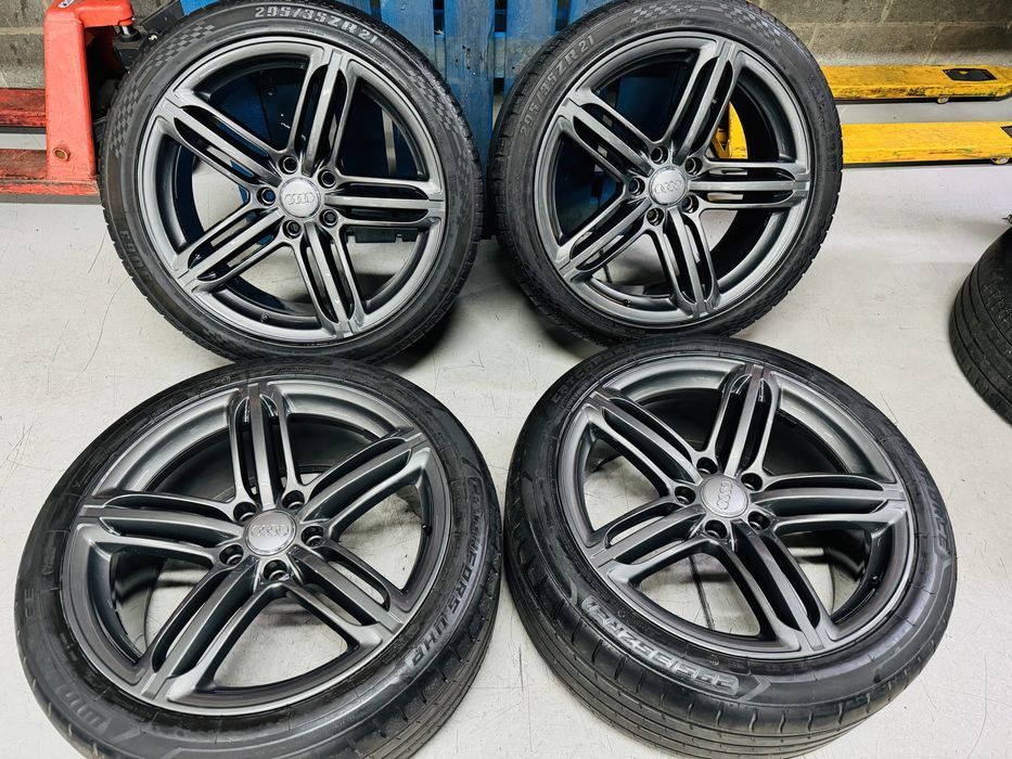 Jante Originale Audi Q7 R21 OEM 5x130 Modelul(2005-2016) de vara