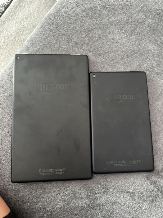 2 Tablete Amazon Fire HD 10 Kids + Amazon Fire HD 8 Kid