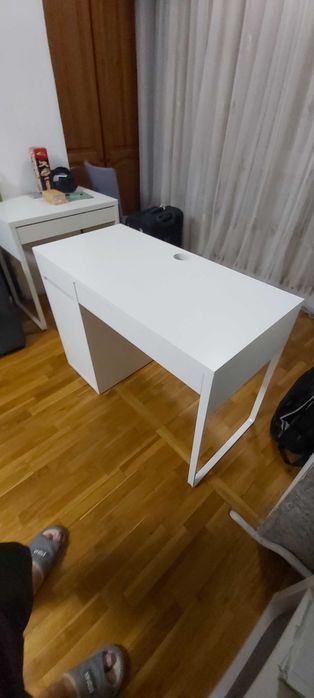 Письменный(Компьютерный) стол IKEA MICKE (Микке), Белый.