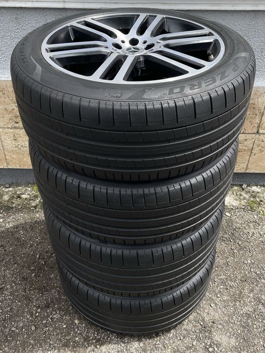 Jante Roti 21 Originale 5X112 Mercedes GLE ML W167 Anvelope vara 275 45 R21 / 315 40 R21