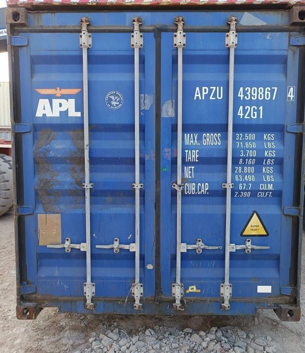 Containere Maritime 40 FT – Standard (2,60 m Înălțime)