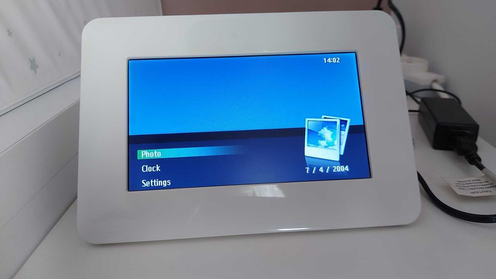 Rama Foto Digitala Samsung SPF-71ES White