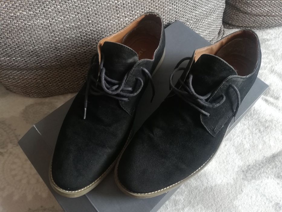 Pantofi piele intoarsa marime 44