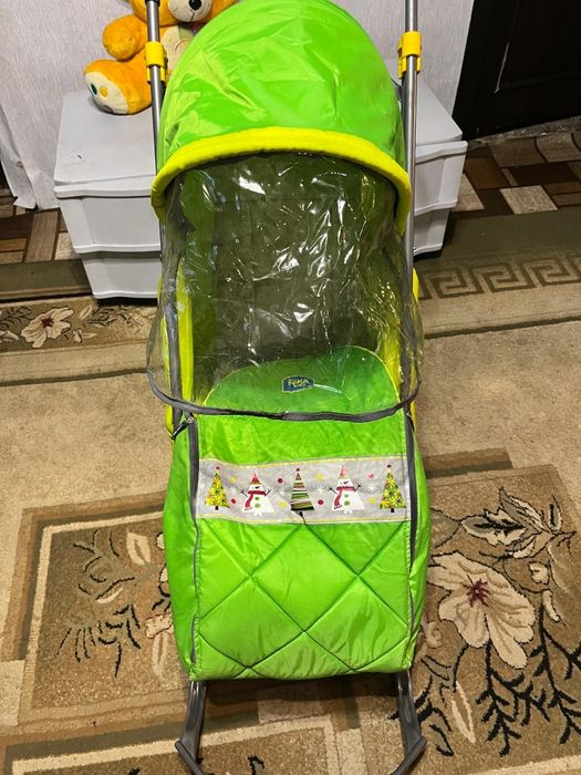 Продам санки коляску