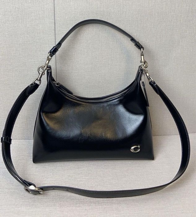 Черная сумка Coach Juliet 30