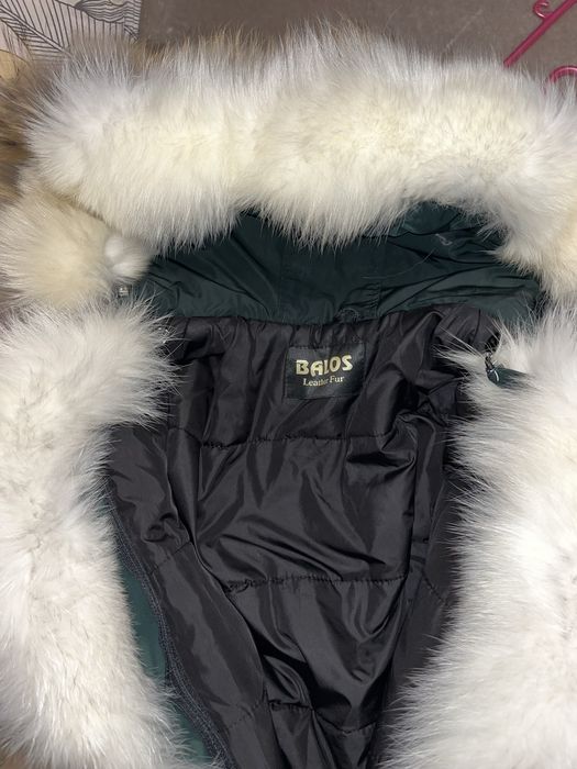 Яке с естествен косъм лисица