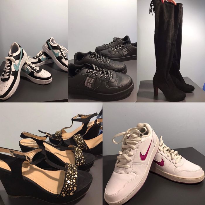 Дамски кецове, ботуши и сандали с платформа.