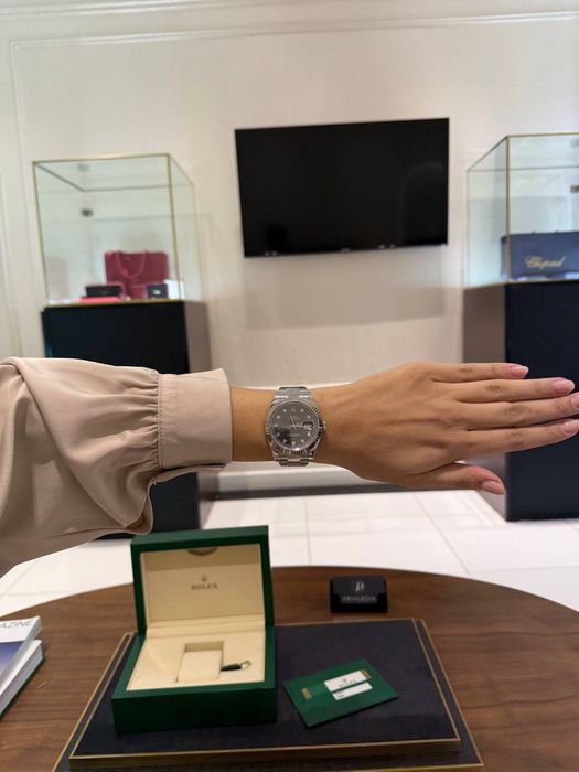 Rolex Datejust II 41mm steel and white gold