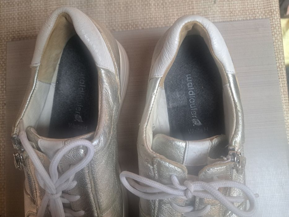 Snikers damă  Waldläufer silver