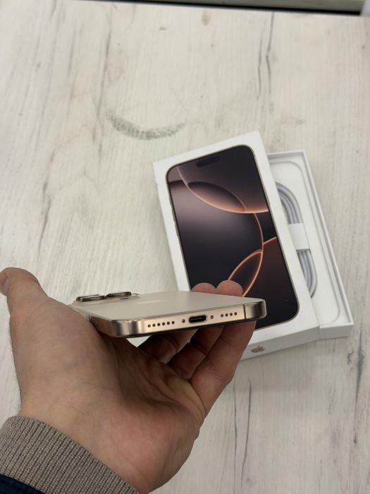 iPhone 16 pro max 256 Desert Titanium e-Sim