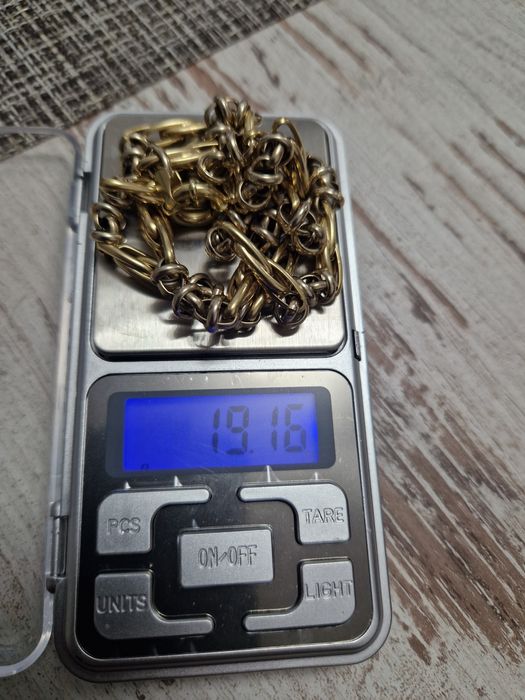 Златен синджир с кръст 14 карата