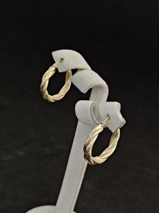 НОВИ Златни Обеци 2.6гр / 14К