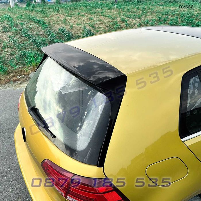 Заден спойлер за покрив VW Volkswagen Golf MK7 7.5 GTI R 2013–2019 черен гланц DV668 тунинг крило голф tuning zaden spoiler
