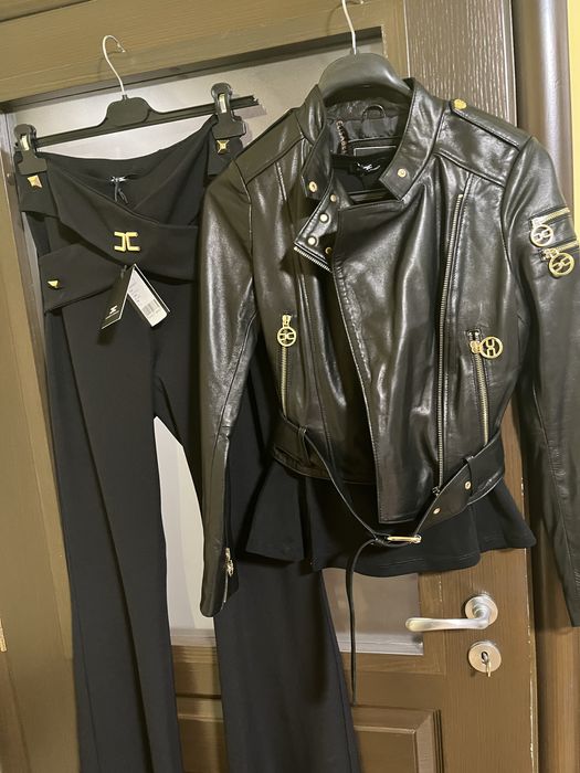 Естествена кожа дамско яке -Elizabetta