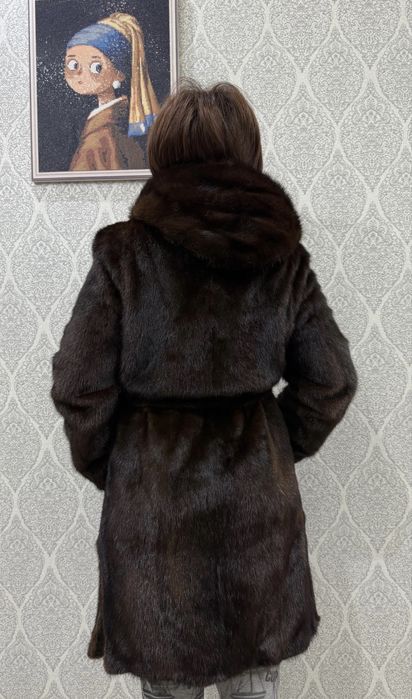 Натуральная норковая шуба